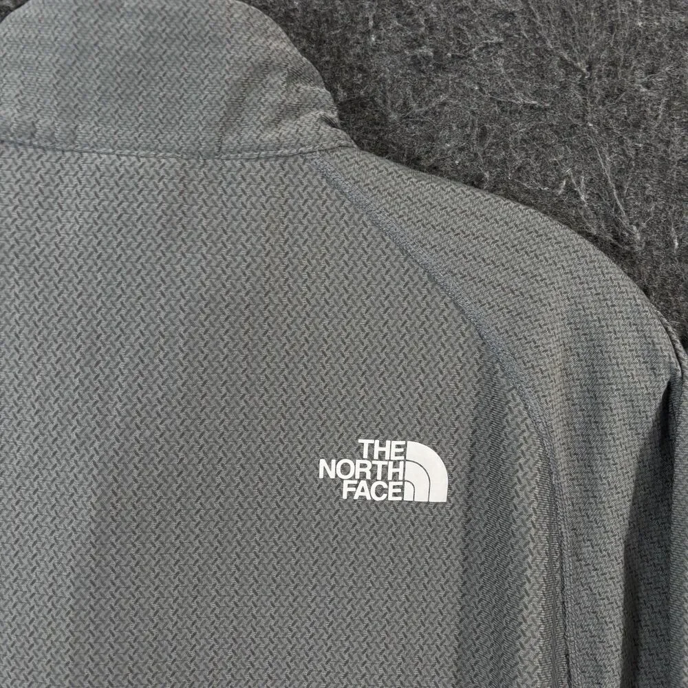 The North Face Summit Series Jacket Men's Large Gray Full Zip Polartec Softshell